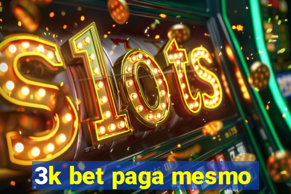 3k bet paga mesmo